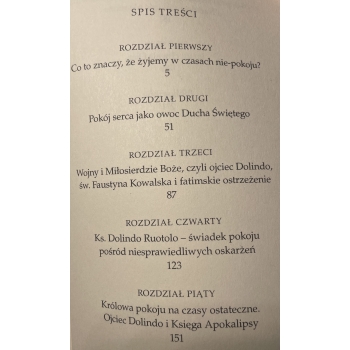 Pokój w czasach niepokoju. Lekcje pokoju Bożego ks. Dolindo - Przemysław Janiszewski /z DEDYKACJĄ AUTORA - patronat medialny MOC W SŁABOŚCI/